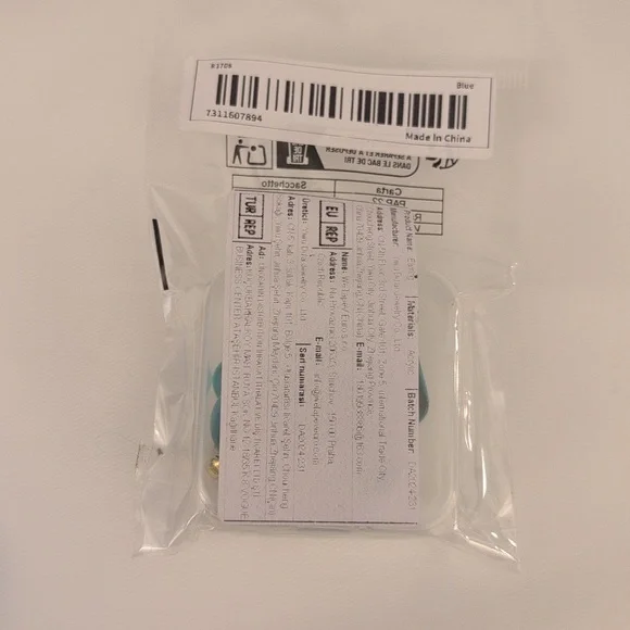 Elegant Turquoise Dangle Earrings - Picture 7 of 8